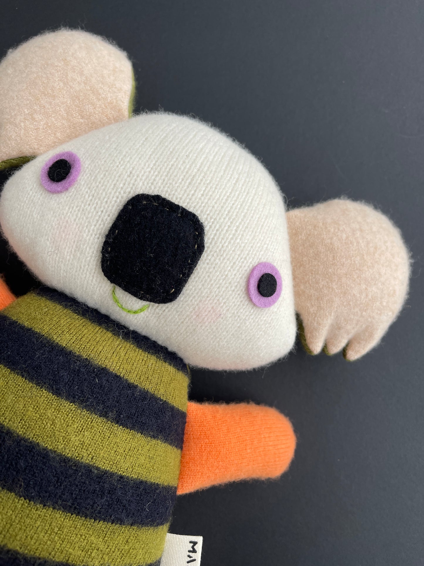 Koala - green stripes