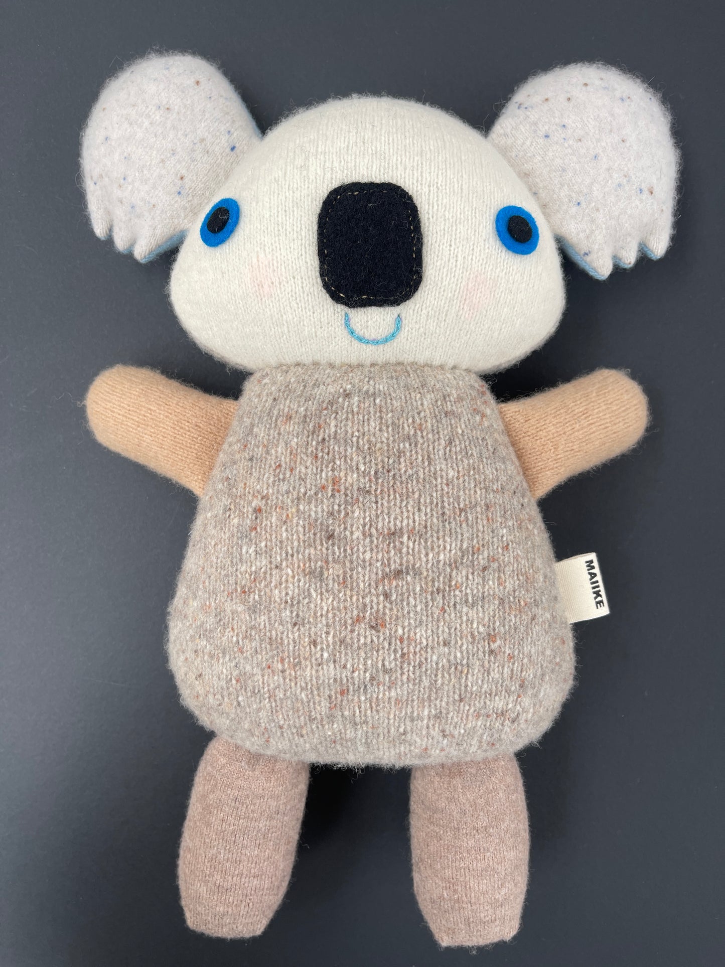 Koala - warm beige with blue