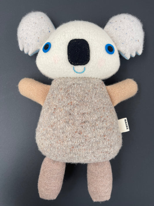Koala - warm beige with blue