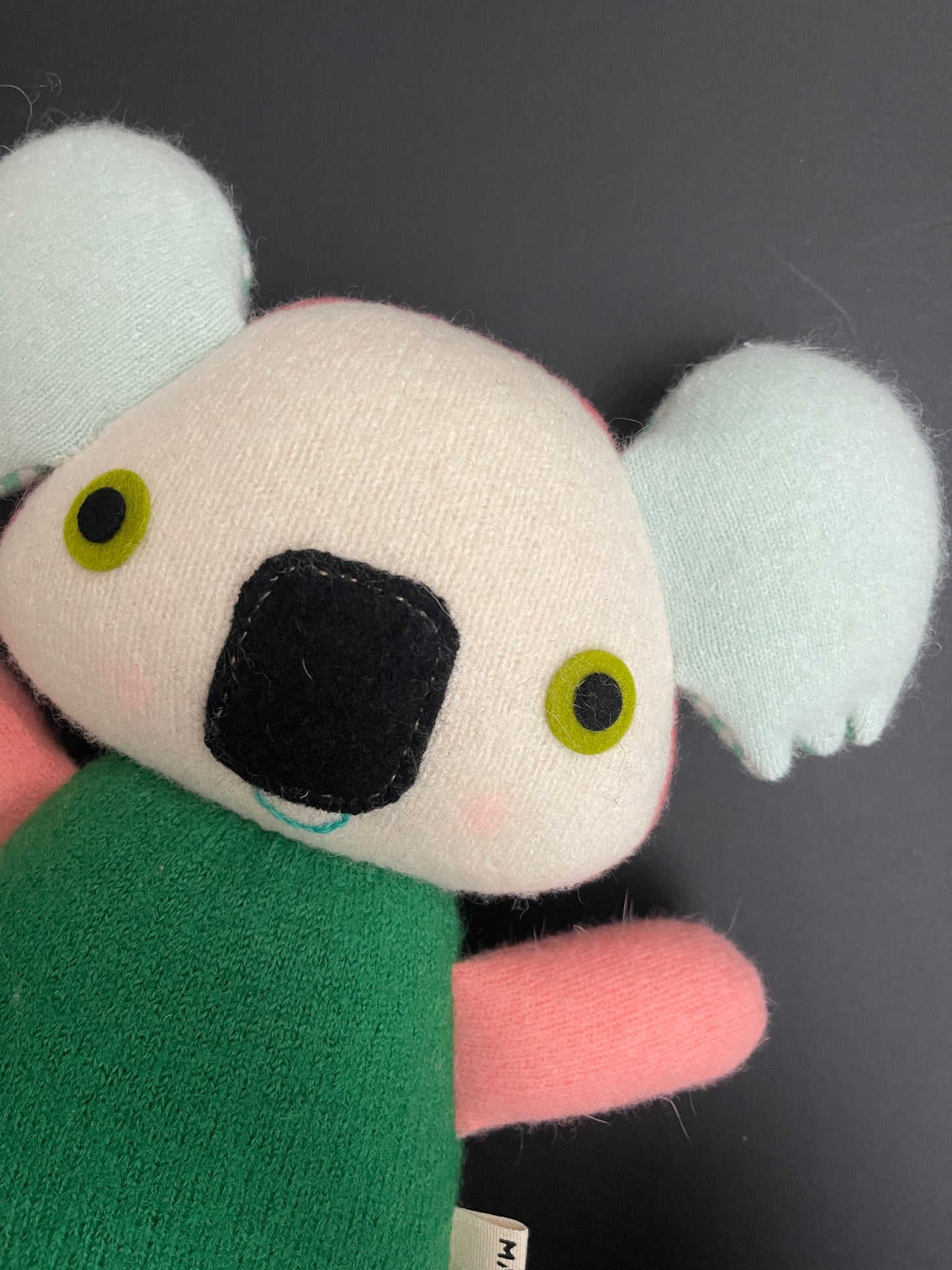 Koala - green stripe ears