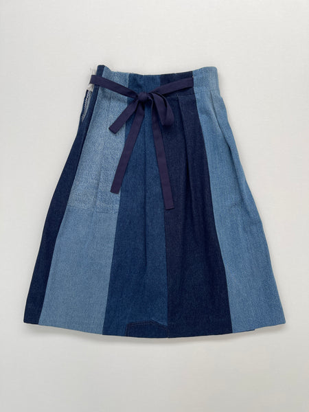 Crofter skirt - blue denim M-L